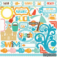 Наклейки от Echo Park - Splash Element Stickers - ScrapUA.com