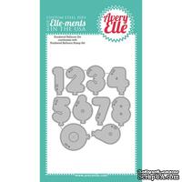 Лезвие Avery Elle - Die - Numbered Balloons Elle-ments
