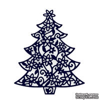 Лезвие Die-Namites - Floral Christmas Tree