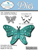 Нож  от   Elizabeth  Craft  Designs  -  Butterfly  Overlay,  3  элемента.