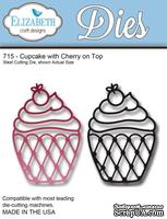 Нож  от   Elizabeth  Craft  Designs  -  Cupcake  with  a  Cherry  on  Top,  2  элемента.