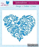 Папка для тиснения и эмбоссинга от Crafter's Companion - Decorative Heart