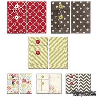 Набор конвертов Fancy Pants - Merry little Christmas Patterned Envelopes