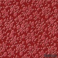 Кардсток с тиснением и внутренним слоем Core'Dinations - Core Impressions - Jenni Bowlin - Vintage Brights Collection - Cardinal Buttercup, 30х30 см