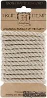 Шнурочек-канат Hemptique - NATURAL HEMP ROPE, длина 2 м, толщина 6 мм,  натурального цвета