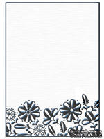 Папки для тиснения Nellie Snellen Embossing Folder - Flower Border 1