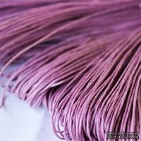 Вощеный шнур lilac, 1,5 мм, цвет сиреневый, 5 метров