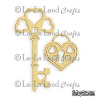Лезвие La-La Land Crafts - Heart Key And Lock