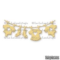 Лезвие La-La Land Crafts - Baby Clothesline Banner