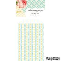 Конвертик Webster's Pages - Bulk Mini Bag Hearts: Yellow, размер 10х7 см, 1 шт.