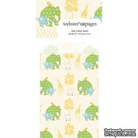 Конвертик Webster's Pages - Bulk Mini Bag Small Elephants, размер 10х7 см, 1 шт.