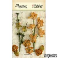 Набор объемных цветов Petaloo - FloralEphemera - Amber