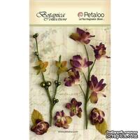 Набор объемных цветов Petaloo - FloralEphemera - Purple