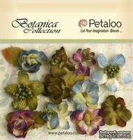 Набор объемных цветов Petaloo - Botanica Minis x 11 - Grey/Blue/Purple/Green