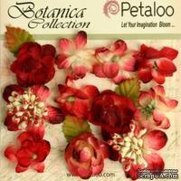 Набор объемных цветов Petaloo - Botanica Minis - Red
