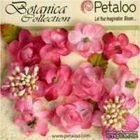 Набор объемных цветов Petaloo - Botanica Minis - Fuchsia