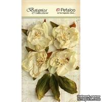 Набор объемных цветов Petaloo - Botanica Blooms x 4 - All Ivory
