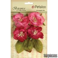 Набор объемных цветов Petaloo - Botanica Blooms x4 - Fuchsia