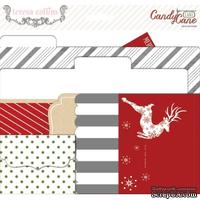 Мини-папки Teresa Collins - Candy Cane Lane - File Folders