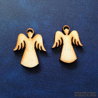 Деревянная фигурка WOOD-021 - Ангел с нимбом, 1 штука