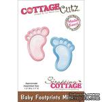 Лезвие CottageCutz - Baby Footprints Mini - ScrapUA.com