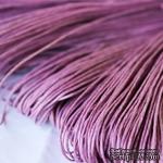 Вощеный шнур lilac, 1,5 мм, цвет сиреневый, 5 метров - ScrapUA.com