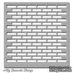 Маска My Favorite Things - Stencil Small Brick Wall, 15х15 см - ScrapUA.com